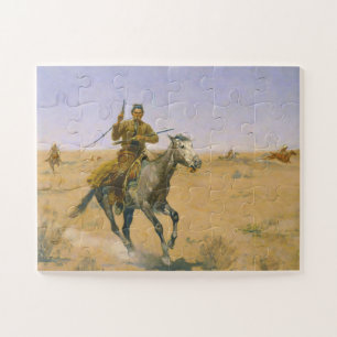 Puzzle Frederic Remington Le Vol 1895