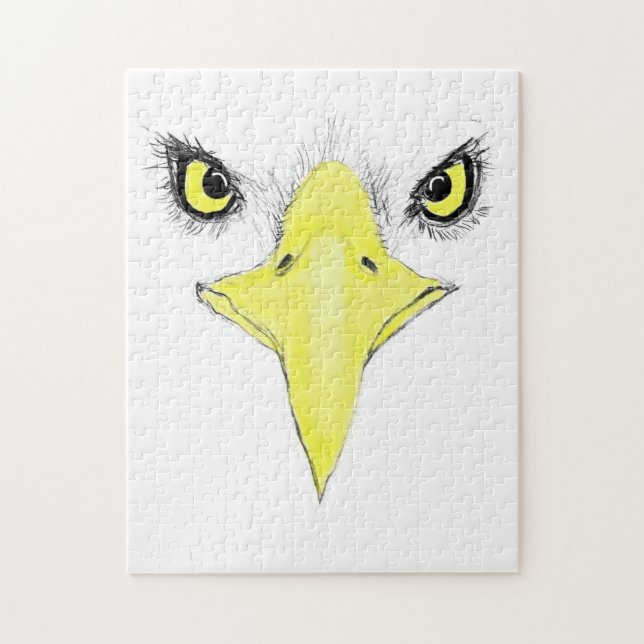 Puzzle FREEDOM EAGLE ramasse les pièces avec vous! (Vertical)