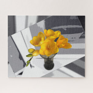 Puzzle Freesia jaune