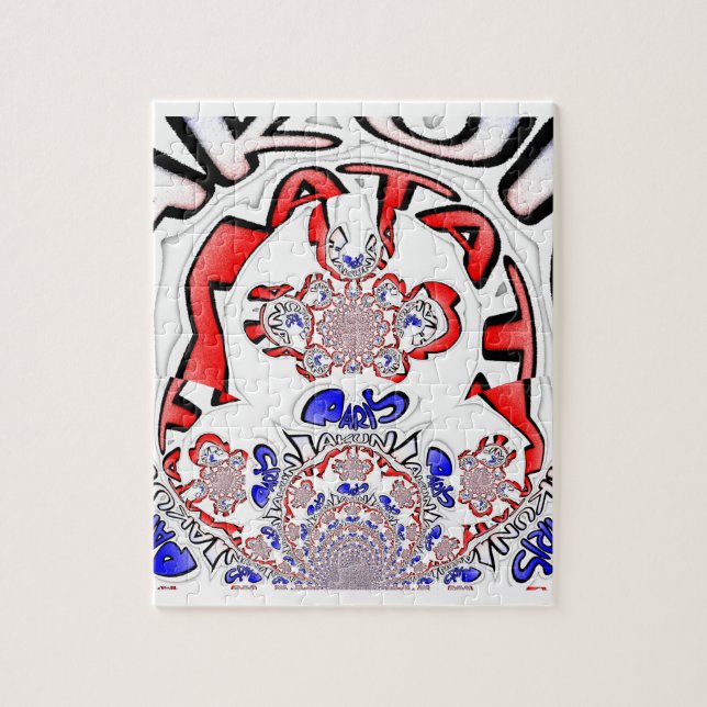 Puzzle French Twist Hakuna Matata : Unique Mélange Cultur (Vertical)