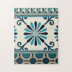 Puzzle Frise Non-Embellie II d'indigo