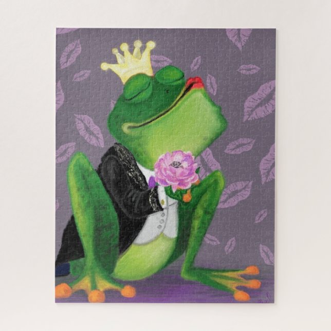 Puzzle Frog Prince (Vertical)