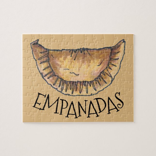 Puzzle Fromage de boeuf Empanadas Amérique latine Pâtisse (Horizontal)