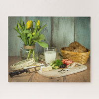 Fromage rustique Pain Alimentation Tulipe Fleurs