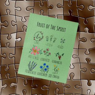 Puzzle Fruit de l'Esprit  Écriture chrétienne