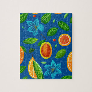 Puzzle Fruits et fleurs
