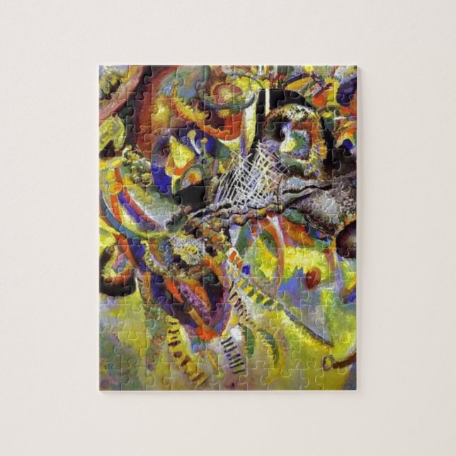Puzzle Fugue peinture Abstraite par Kandinsky (Vertical)