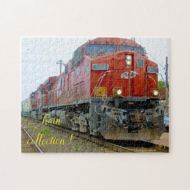 Puzzle Fun Art Train Famille (Horizontal)