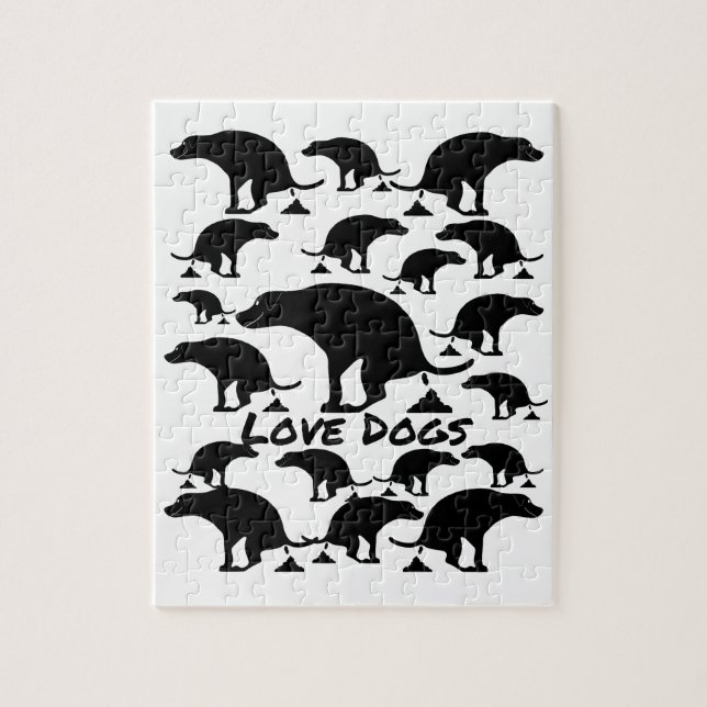 Puzzle Fun Pooping Chien (Vertical)
