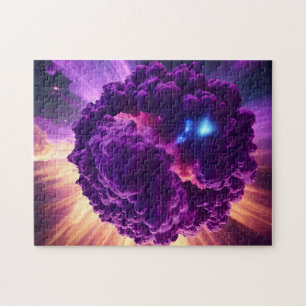 Puzzle Fun Science Fiction Galactique Purple Cloud