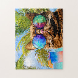 Puzzle Funny Cat