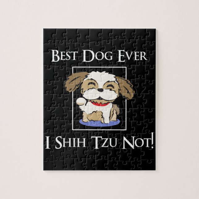 Puzzle Funny Shih Tzu (Vertical)
