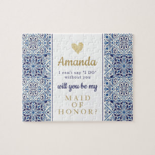 Puzzle für Bridesmai oder Trauzeugin