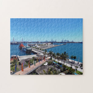 Puzzle für den Hafen von Gran Canaria Las Palmas