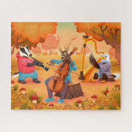 Puzzle für die Waldkapelle Badger, Buck und Adler
