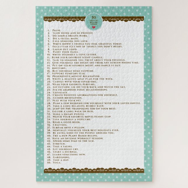 Puzzle für geistige Gesundheit (Vertikal)