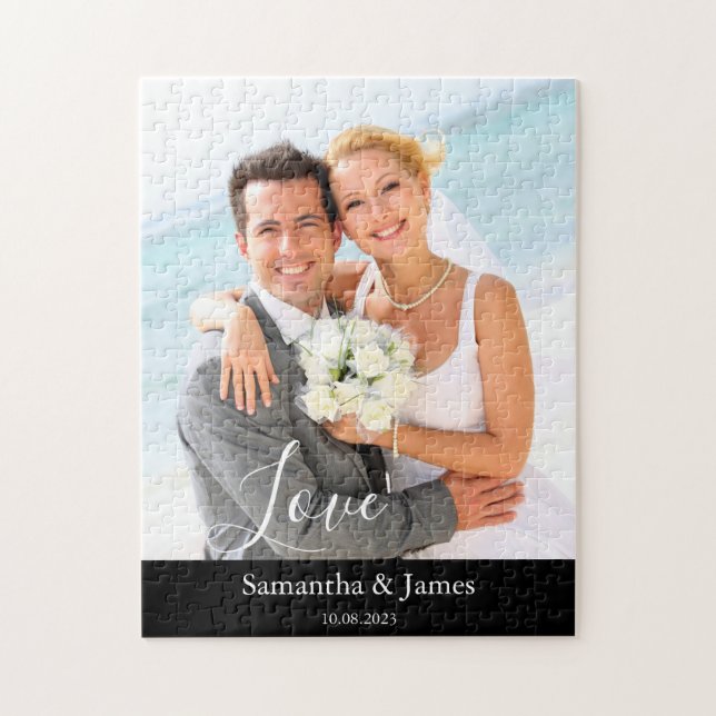 Puzzle für Hochzeiten und Foto (Vertikal)