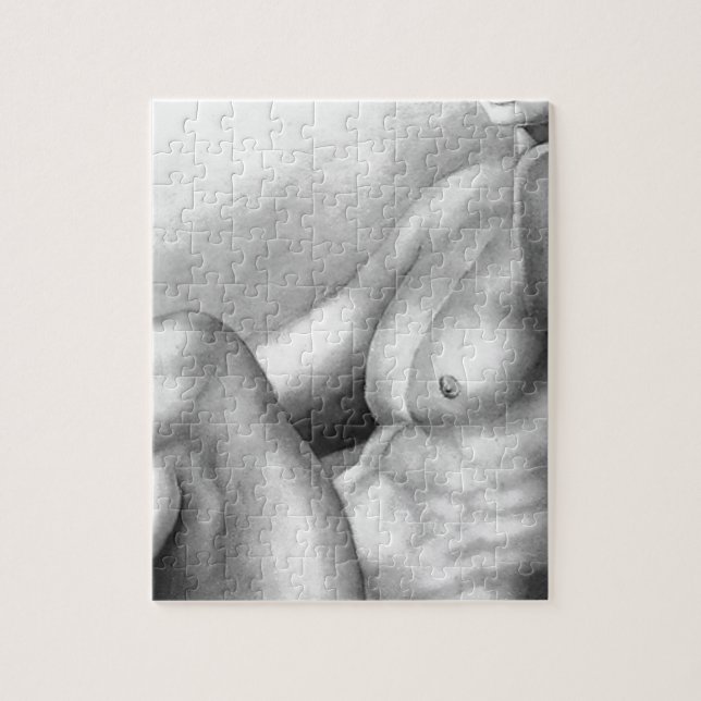 PUZZLE für IHM 8 x 10 männlicher Body Builder #2 G (Vertikal)