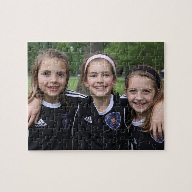 Puzzle für kundenspezifisches Foto - Geburtstagsge (Horizontal)