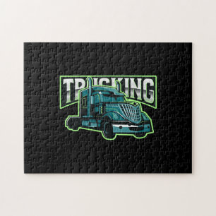 Puzzle für Lastkraftwagen