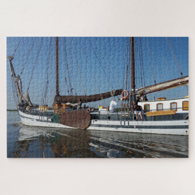 Puzzle für Segelschiffe (Horizontal)