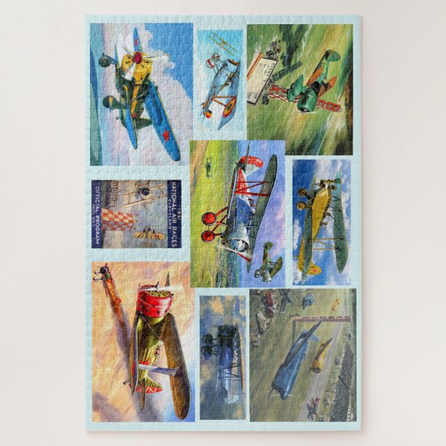 Puzzle für Vintage Luftfahrt Flugzeug 20x30 1014 (Vertikal)