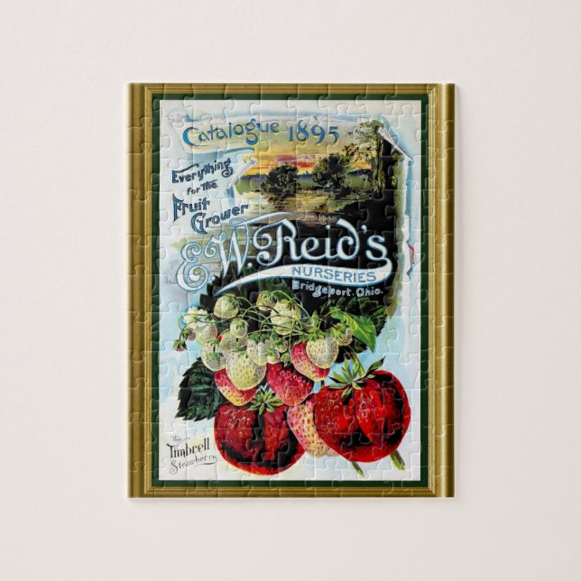 Puzzle für Vintage Obstkataloge (Vertikal)