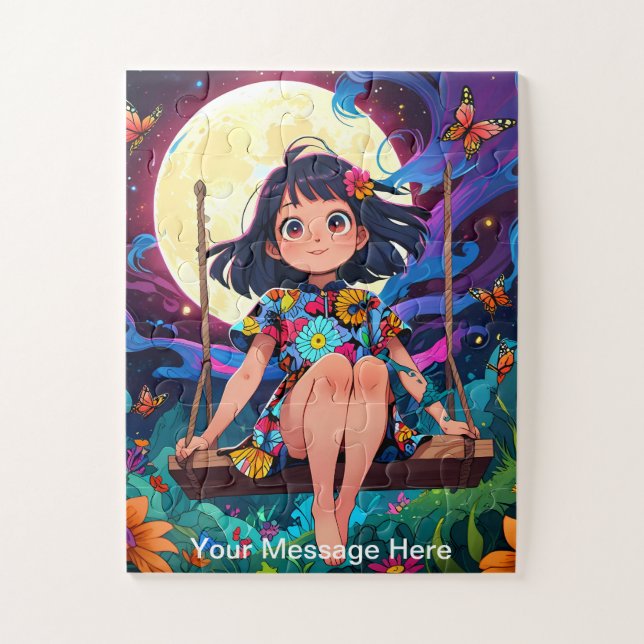 Puzzle Fusion des enfants de l'Imaginaire et de l'art de  (Vertical)