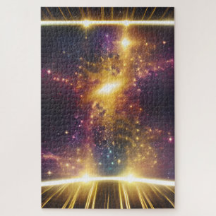 Puzzle Futur cosmique Vitesse Lumière Galaxie Dimensions 