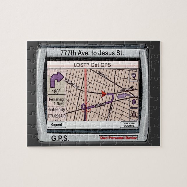 Puzzle G.P.S. Sauveur personnel de Dieu (Horizontal)