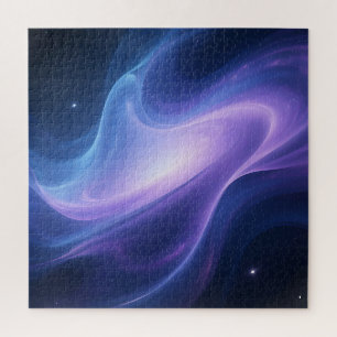 Puzzle Galaxie spirale de nébuleuse cosmique abstraite