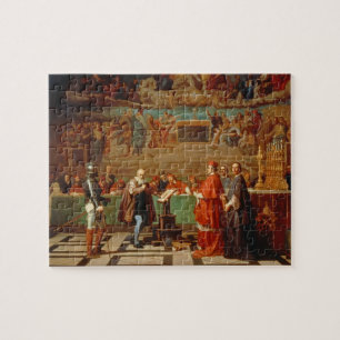Puzzle Galileo Galilei (1564-1642) avant des membres de