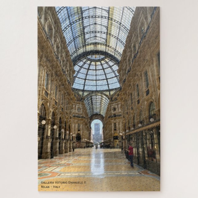Puzzle Galleria, arcade - Milan, Italie (Vertical)