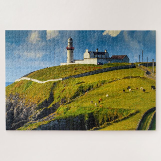 Puzzle Galley Head Lighthouse Rosscarbery Cork Irlande. (Horizontal)