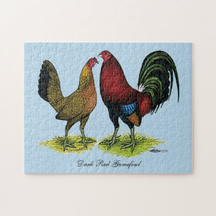 Puzzle Gamefowl Pair
