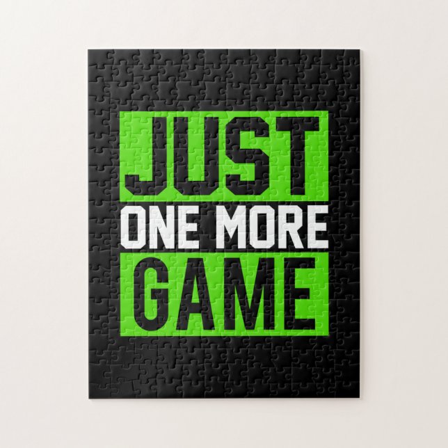 Puzzle Gamer Art Juste Un Jeu De Plus (Vertical)