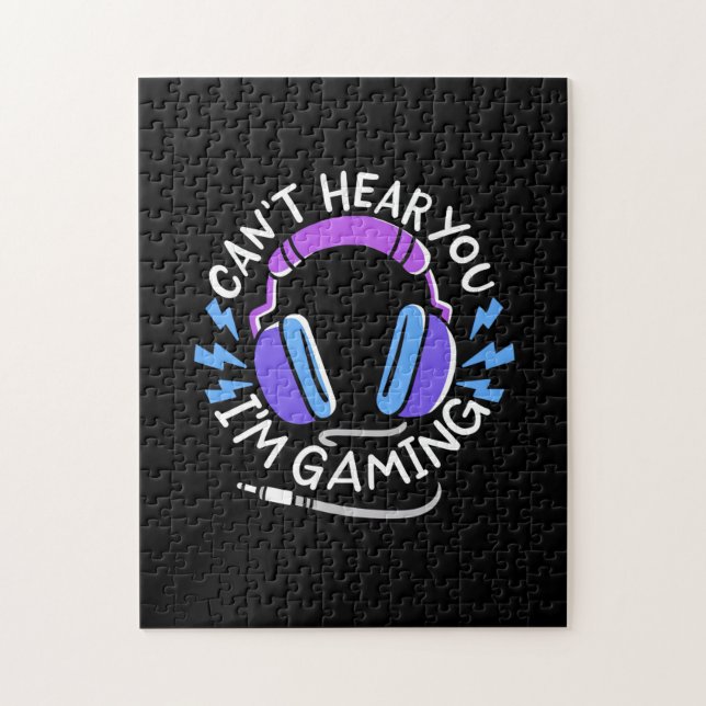 Puzzle Gamer Je Joue (Vertical)
