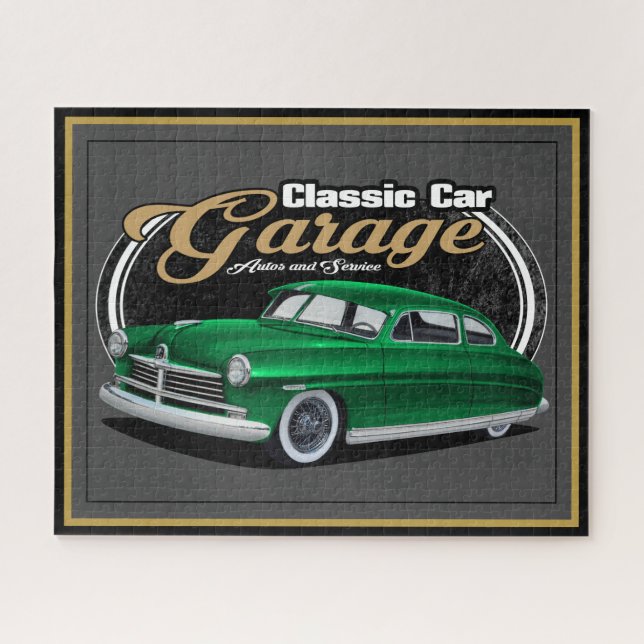 Puzzle Garage classique Hudson (Horizontal)