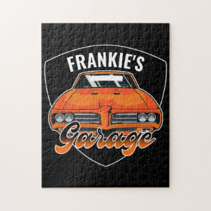 Puzzle Garage de voiture de muscle personnalisé 1969 Ram 