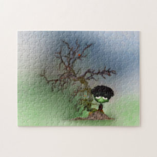 Puzzle Garçon de bonsaïs