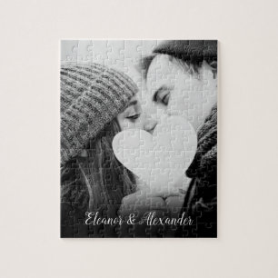Puzzle Garde photo personnalisée en couple préféré