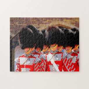 Puzzle Gardes royaux de Londres.