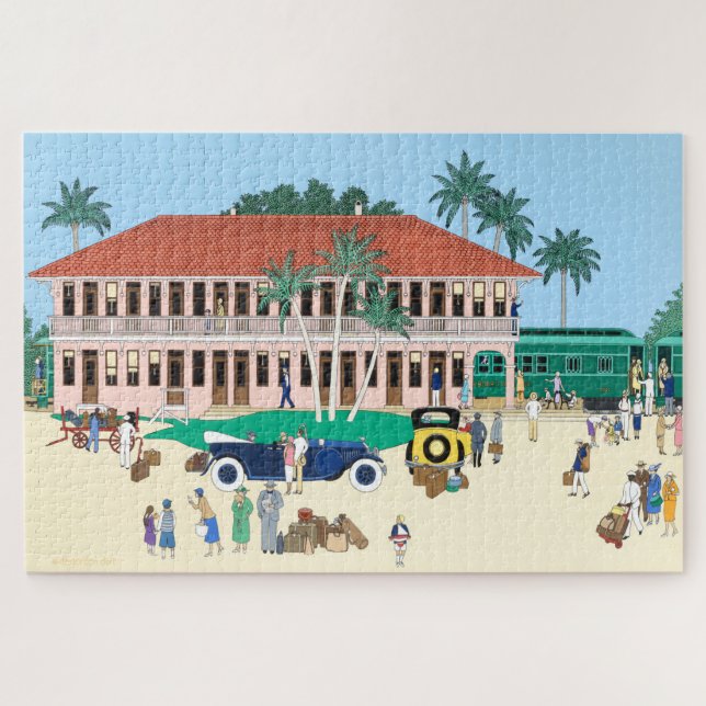Puzzle Gare de Boca Grande 1928 (Horizontal)