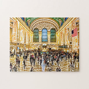 Puzzle Gare Grand Central de Brooklyn.