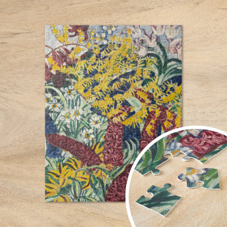Puzzle Gartenblumen | August Babberger