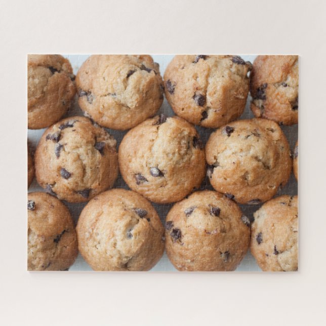 Puzzle Gâteaux de puces au chocolat (Horizontal)