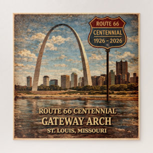 Puzzle Gateway Arch Route 66 Saint-Louis Soirée de jeu en