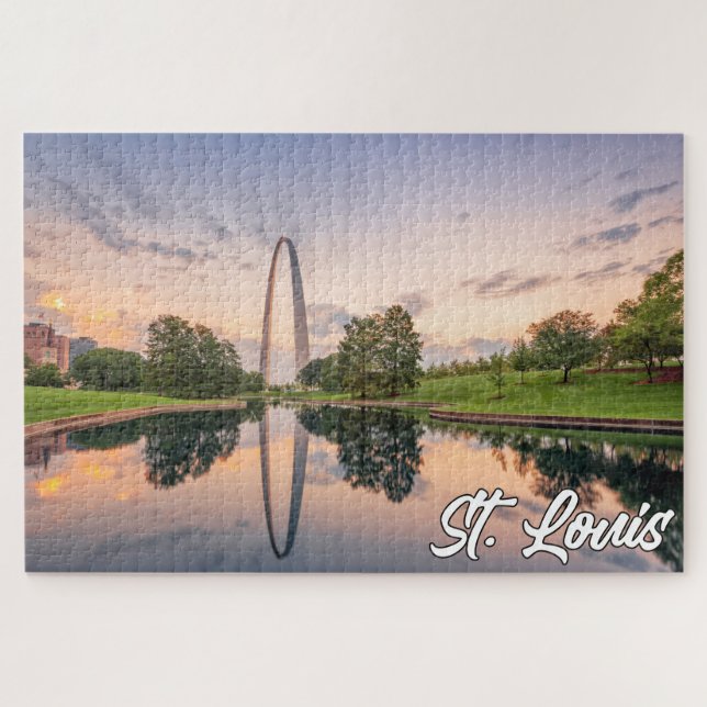 Puzzle Gateway Arch, St. Louis, Missouri, USA (Horizontal)