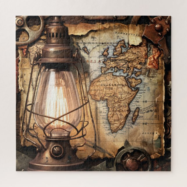 Puzzle gaz Steampunk (Vertical)