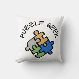 Puzzle Geek Kissen
